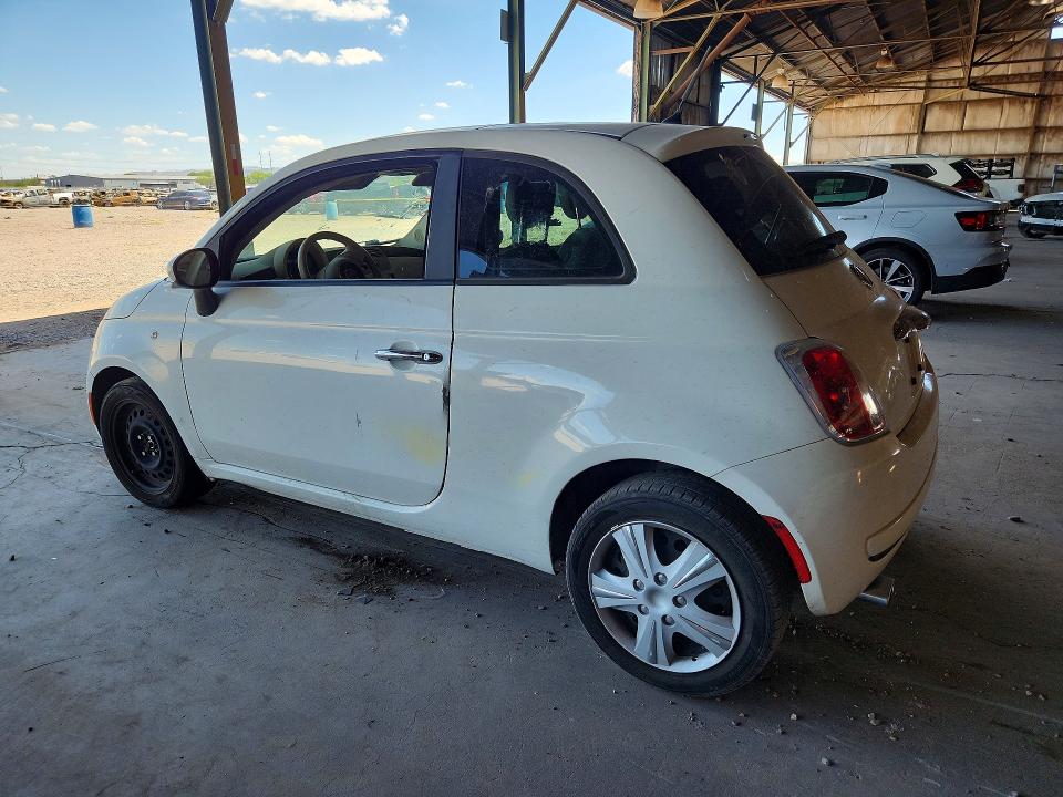 62428856 :رقم المزاد ، 3C3CFFAR3CT343649 vin ، 2012 Fiat 500 مزاد بيع
