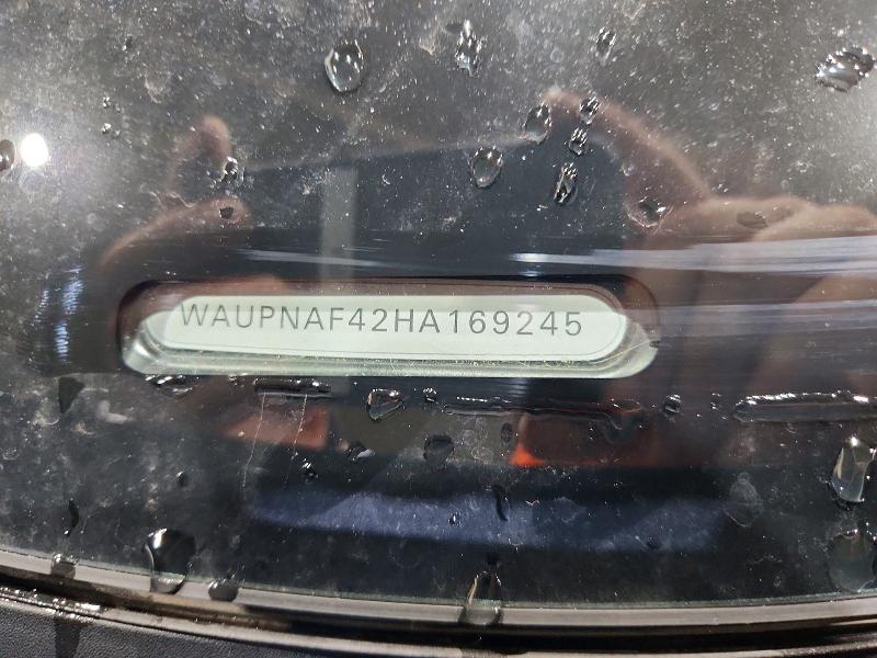 Aukcja sprzedaży 2017 Audi A4, vin: WAUPNAF42HA169245, numer aukcji: 59659396
