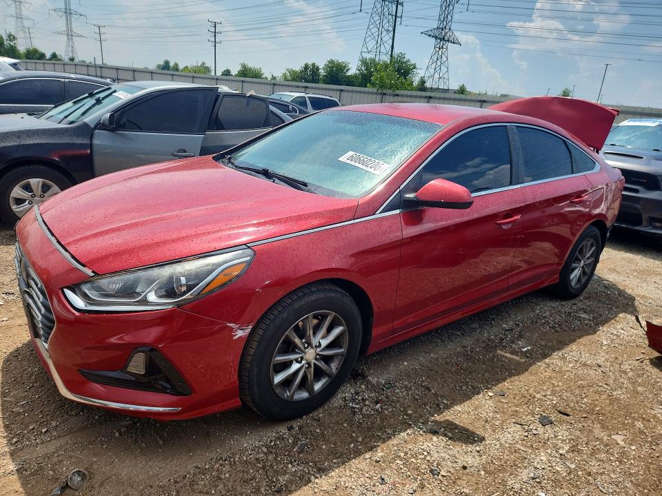 2018 Hyundai Sonata მანქანა იყიდება აუქციონზე, vin: 5NPE24AA8JH710542, აუქციონის ნომერი: 60660206