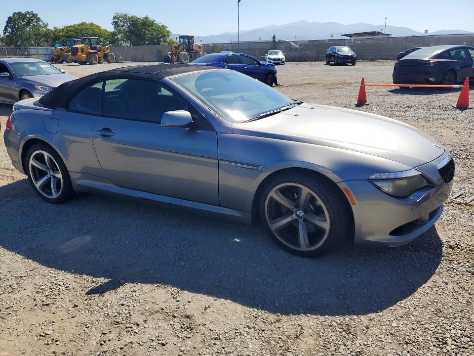 2008 Bmw 650 მანქანა იყიდება აუქციონზე, vin: WBAEB53518CX62605, აუქციონის ნომერი: 60131656