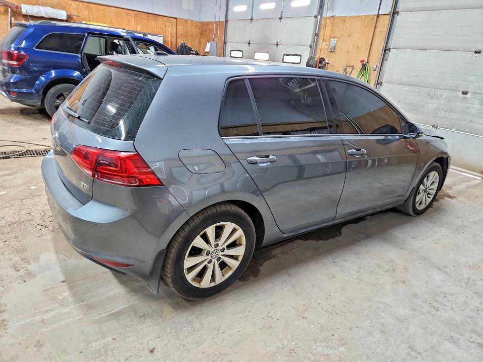 2015 Volkswagen Golf მანქანა იყიდება აუქციონზე, vin: 3VW2A7AU6FM013614, აუქციონის ნომერი: 62779256
