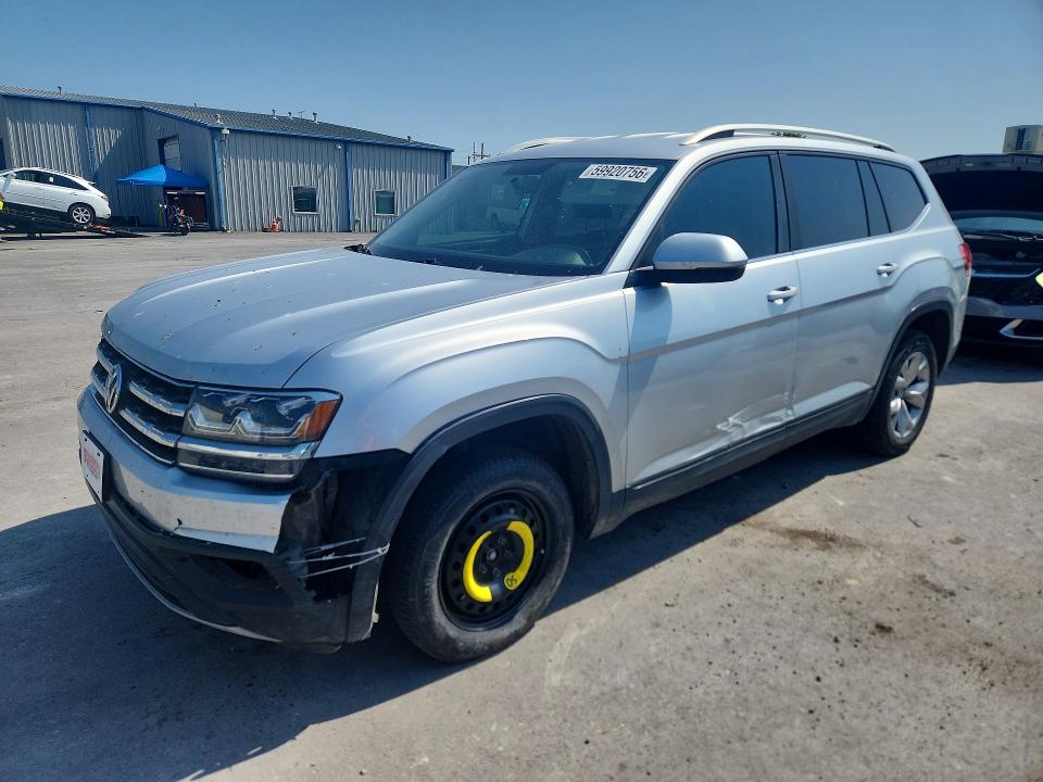 59920756 :رقم المزاد ، 1V2AP2CA6JC592728 vin ، 2018 Volkswagen Atlas مزاد بيع