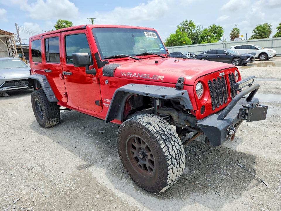 2010 Jeep Wrangler Unlimited მანქანა იყიდება აუქციონზე, vin: 1J4BA3H10AL123991, აუქციონის ნომერი: 60825686