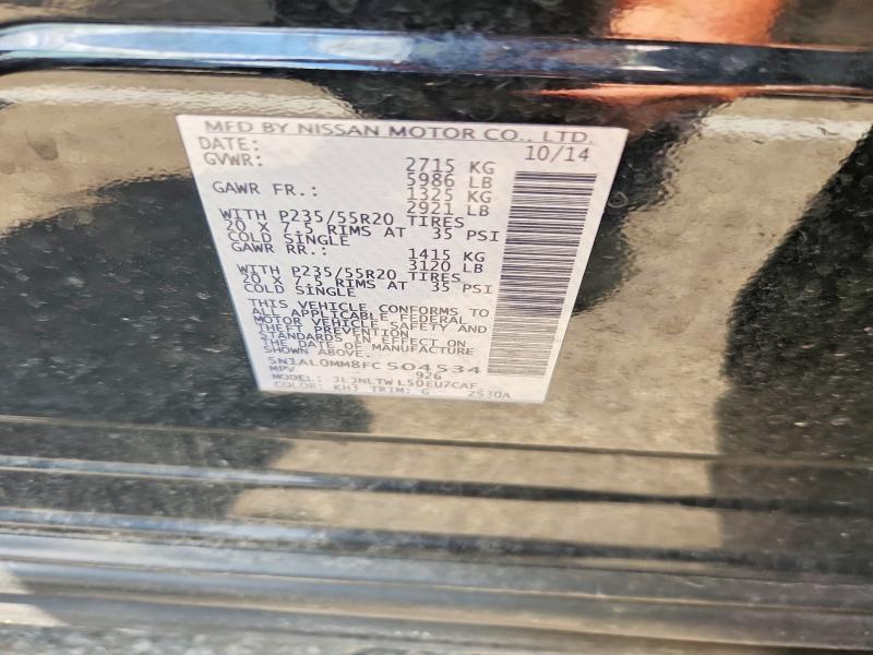 Продажа на аукционе авто 2015 Infiniti Qx60, vin: 5N1AL0MM8FC504534, номер лота: 61216896