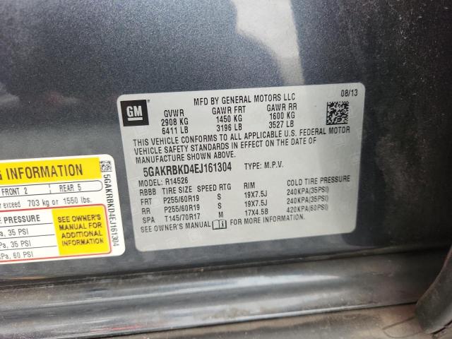 Aukcja sprzedaży 2014 Buick Enclave, vin: 5GAKRBKD4EJ161304, numer aukcji: 61513516