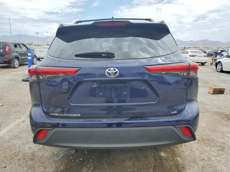 61344036 :رقم المزاد ، 5TDZZRAH3LS014143 vin ، 2020 Toyota Highlander مزاد بيع