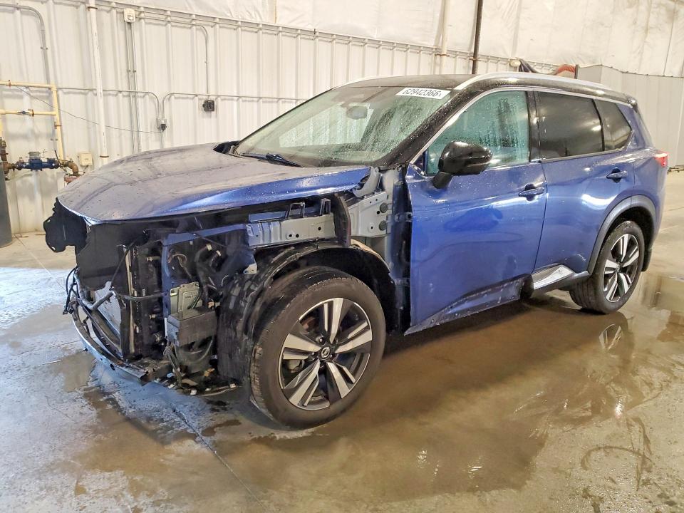 2021 Nissan Rogue მანქანა იყიდება აუქციონზე, vin: JN8AT3DD1MW320204, აუქციონის ნომერი: 62942366
