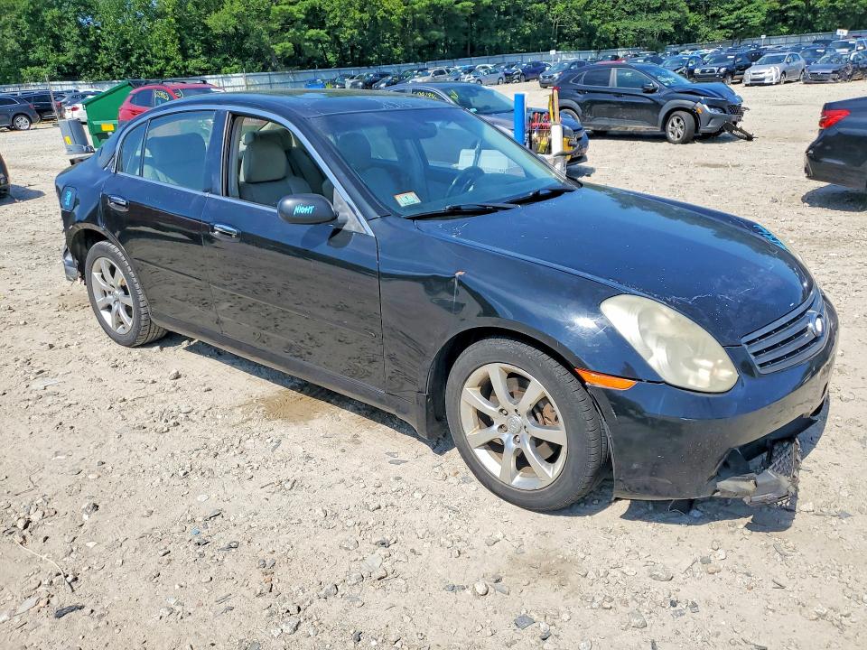 61920706 :رقم المزاد ، JNKCV51F86M607116 vin ، 2006 Infiniti G35 مزاد بيع