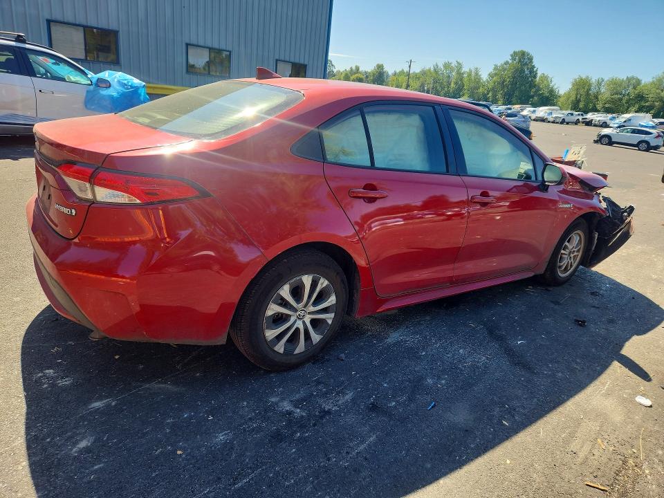 60701756 :رقم المزاد ، JTDEAMDE2MJ000582 vin ، 2021 Toyota Corolla مزاد بيع