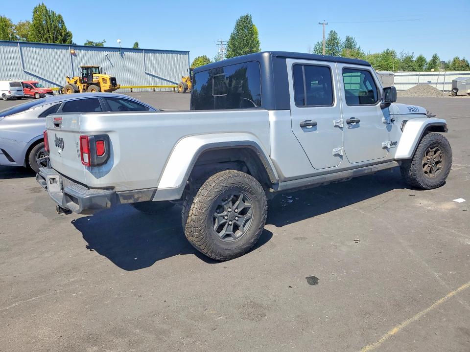 61313226 :رقم المزاد ، 1C6HJTAG7PL516904 vin ، 2023 Jeep Gladiator مزاد بيع