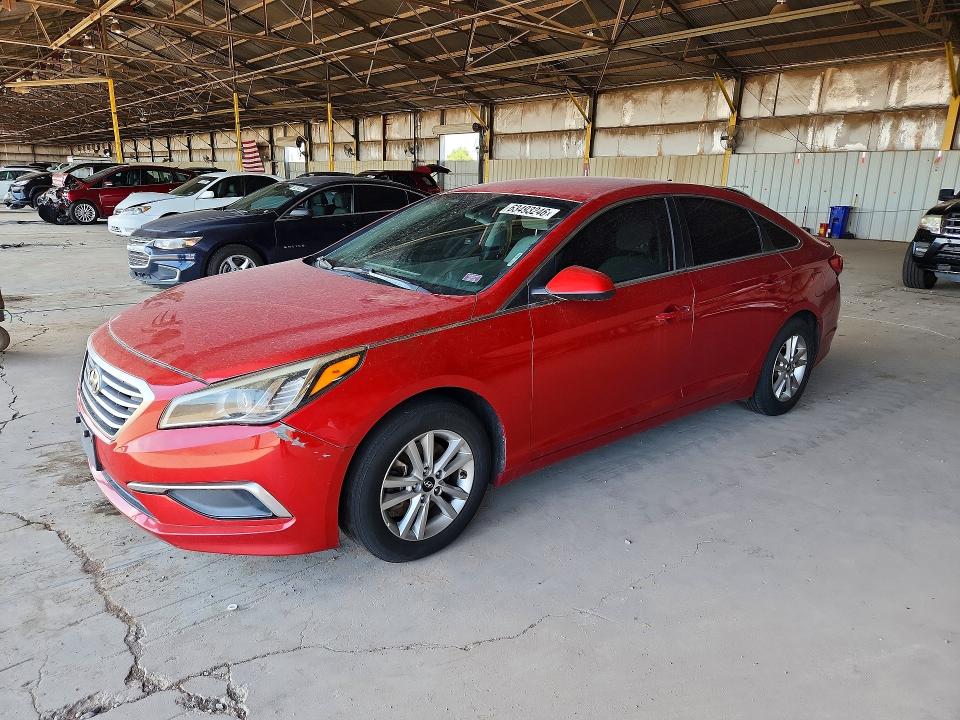 Auction sale of the 2017 Hyundai Sonata, vin: 5NPE24AFXHH454507, lot number: 63493246