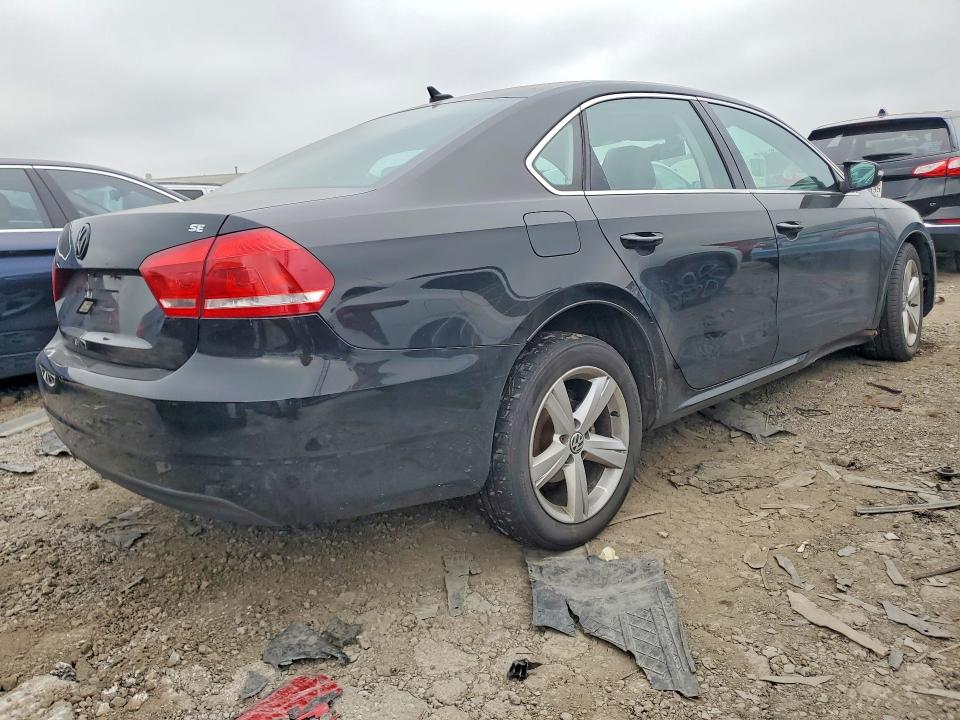 2012 Volkswagen Passat მანქანა იყიდება აუქციონზე, vin: 1VWBH7A33CC106512, აუქციონის ნომერი: 62460926