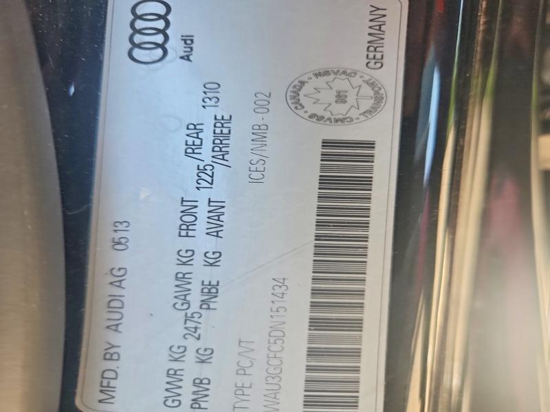 Aukcja sprzedaży 2013 Audi A7, vin: WAU3GCFC5DN151434, numer aukcji: 59159596