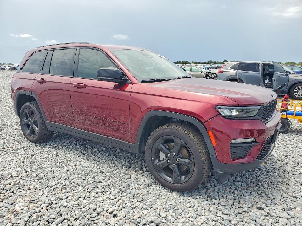 59646756 :رقم المزاد ، 1C4RJHBG0SC374753 vin ، 2025 Jeep Grand Cherokee مزاد بيع