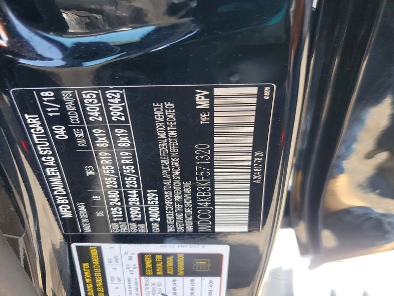 Aukcja sprzedaży 2019 Mercedes-benz Glc Coupe, vin: WDC0J4KB3KF571320, numer aukcji: 62022996