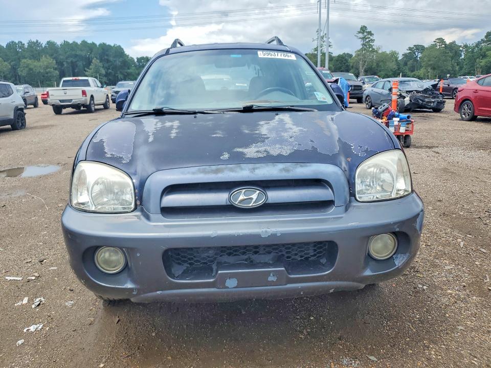 2005 Hyundai Santa Fe მანქანა იყიდება აუქციონზე, vin: KM8SC13D75U875267, აუქციონის ნომერი: 59637786