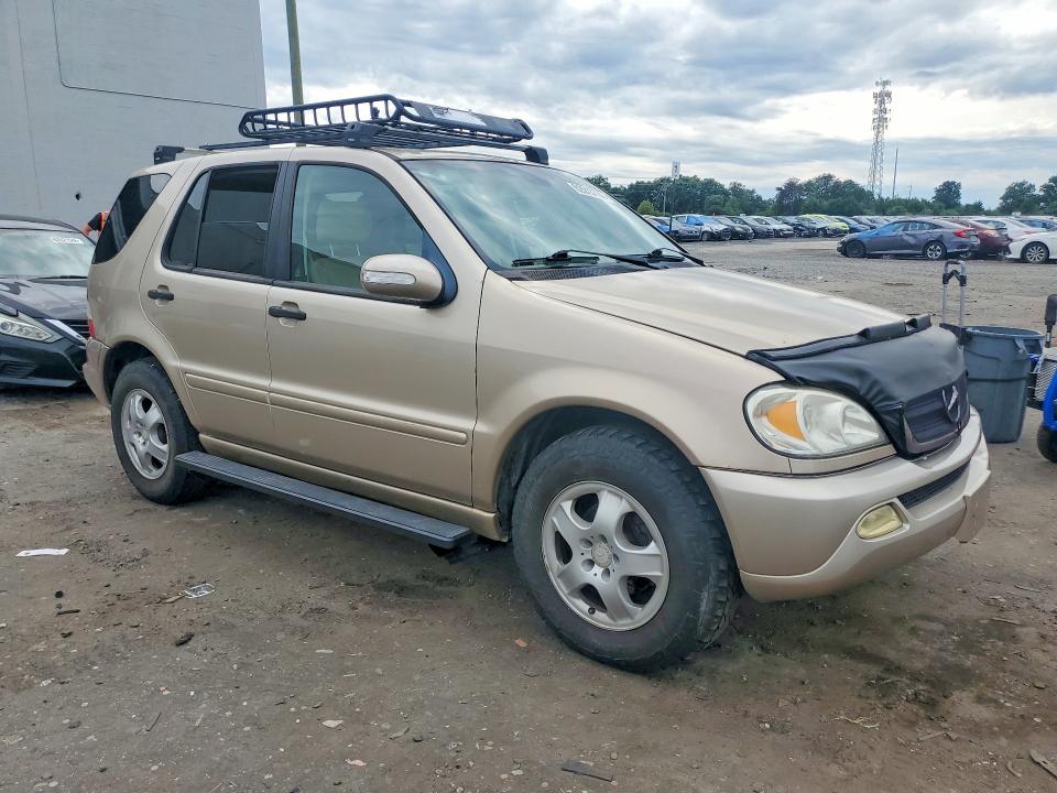 2002 Mercedes-benz Ml მანქანა იყიდება აუქციონზე, vin: 4JGAB54E62A364854, აუქციონის ნომერი: 62013706