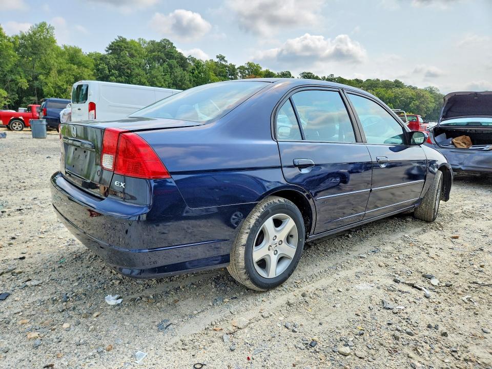 2004 Honda Civic მანქანა იყიდება აუქციონზე, vin: 2HGES26724H537682, აუქციონის ნომერი: 62903366