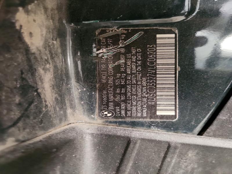 Продаж на аукціоні авто 1997 Bmw Z3, vin: 4USCJ3327VLC06203, номер лоту: 62176226
