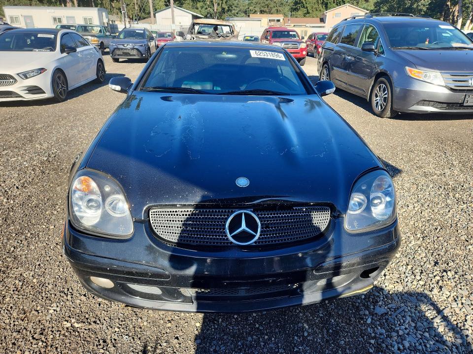 2001 Mercedes-benz Slk მანქანა იყიდება აუქციონზე, vin: WDBKK65F31F209930, აუქციონის ნომერი: 62531896