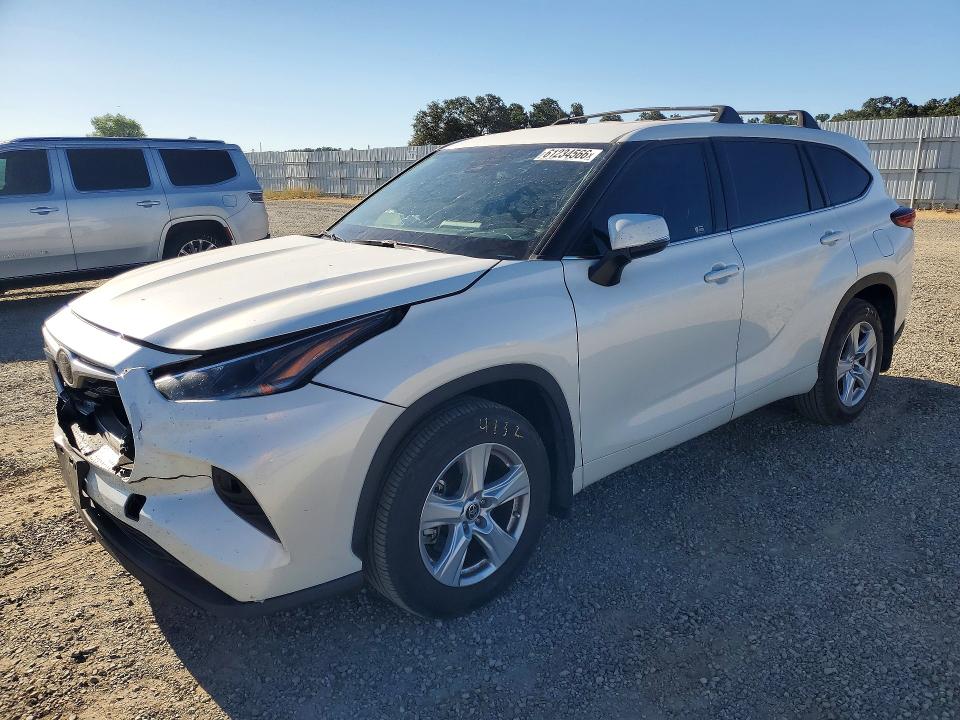 2021 Toyota Highlander მანქანა იყიდება აუქციონზე, vin: 5TDZZRAH2MS532777, აუქციონის ნომერი: 61234566