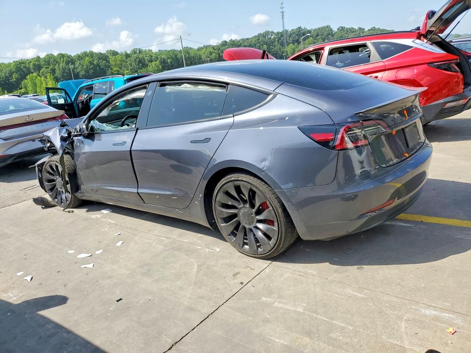 59303636 :رقم المزاد ، 5YJ3E1EC9NF299214 vin ، 2022 Tesla Model 3 مزاد بيع