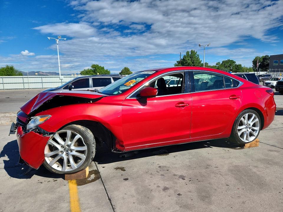 2015 Mazda 6 მანქანა იყიდება აუქციონზე, vin: JM1GJ1V50F1196336, აუქციონის ნომერი: 62312816