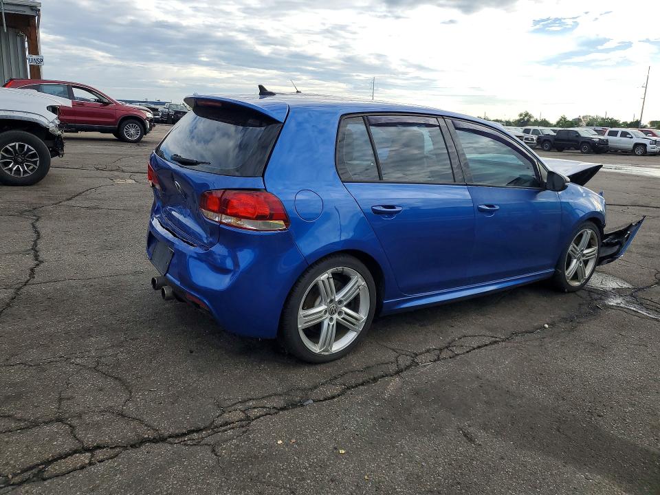 2012 Volkswagen Golf მანქანა იყიდება აუქციონზე, vin: WVWPF7AJ0CW282395, აუქციონის ნომერი: 62488026