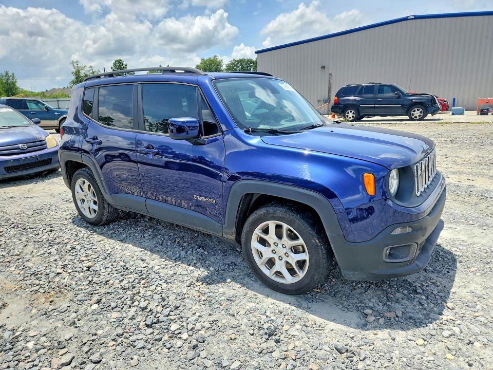 Продажа на аукционе авто 2018 Jeep Renegade, vin: ZACCJABB9JPJ63530, номер лота: 61866046