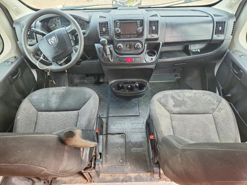 61613116 :رقم المزاد ، 3C6TRVDG2HE531220 vin ، 2017 Ram Promaster 2500 مزاد بيع