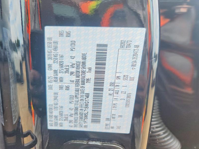 Продаж на аукціоні авто 2025 Ford F150, vin: 1FT6W5L71SWG17468, номер лоту: 60778026