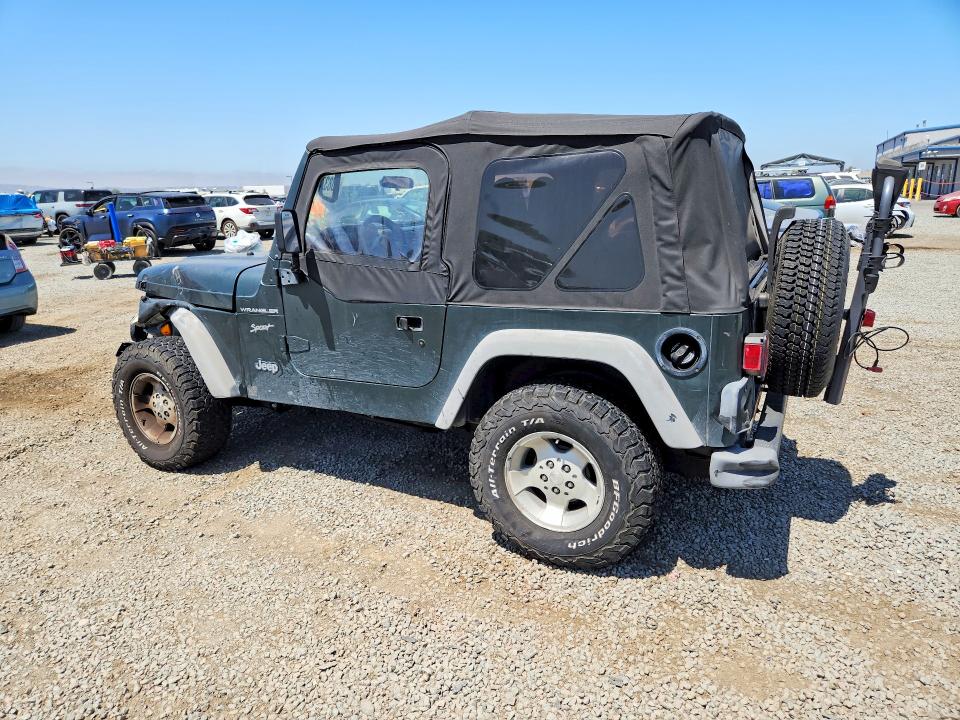 Продажа на аукционе авто 2002 Jeep Wrangler / Tj, vin: 1J4FA49S82P759731, номер лота: 60837496