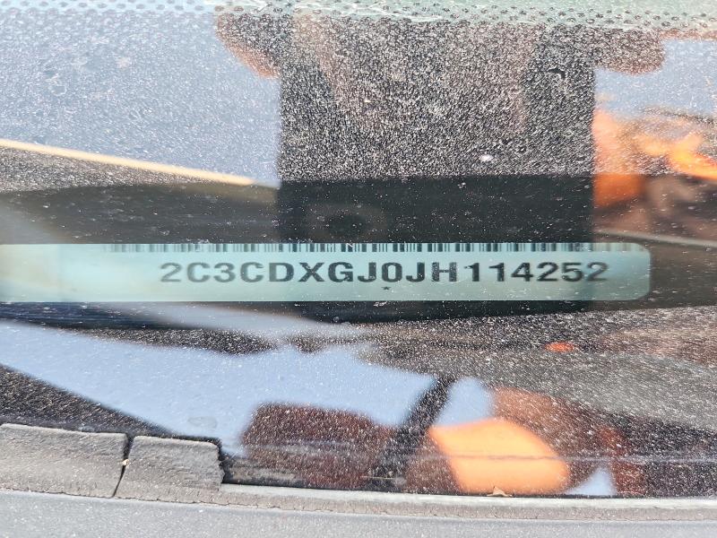 Aukcja sprzedaży 2018 Dodge Charger, vin: 2C3CDXGJ0JH114252, numer aukcji: 61876166