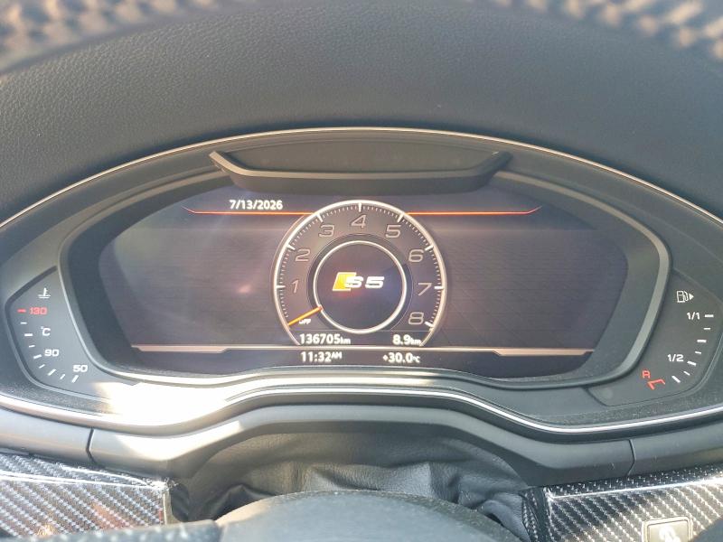 60187146 :رقم المزاد ، WAUFNCF54JA096451 vin ، 2018 Audi A5 مزاد بيع