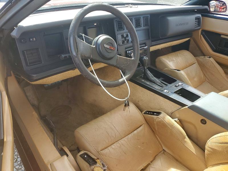 1987 Chevrolet Corvette მანქანა იყიდება აუქციონზე, vin: 1G1YY2181H5114950, აუქციონის ნომერი: 62522346
