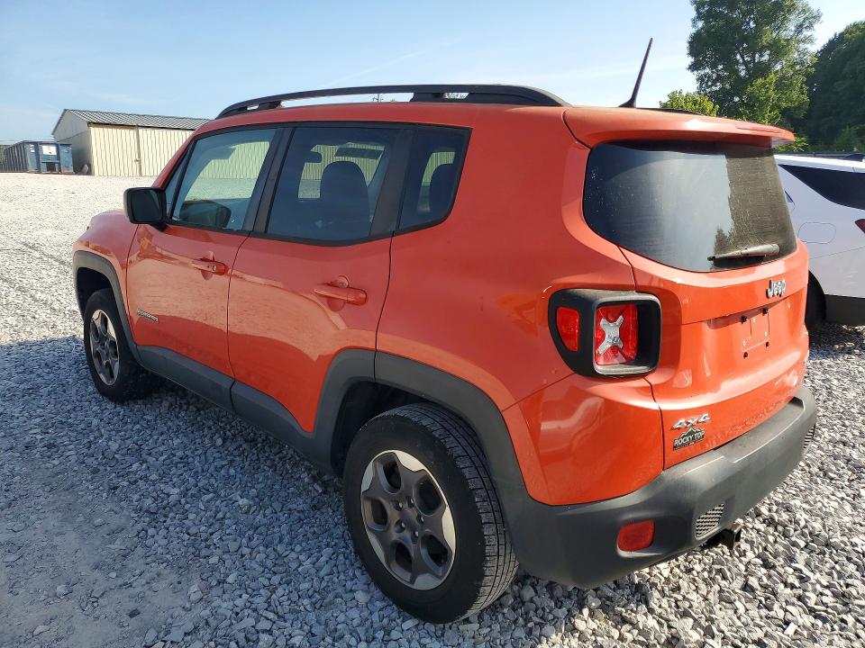 59230036 :رقم المزاد ، ZACCJBAB2HPE94132 vin ، 2017 Jeep Renegade مزاد بيع