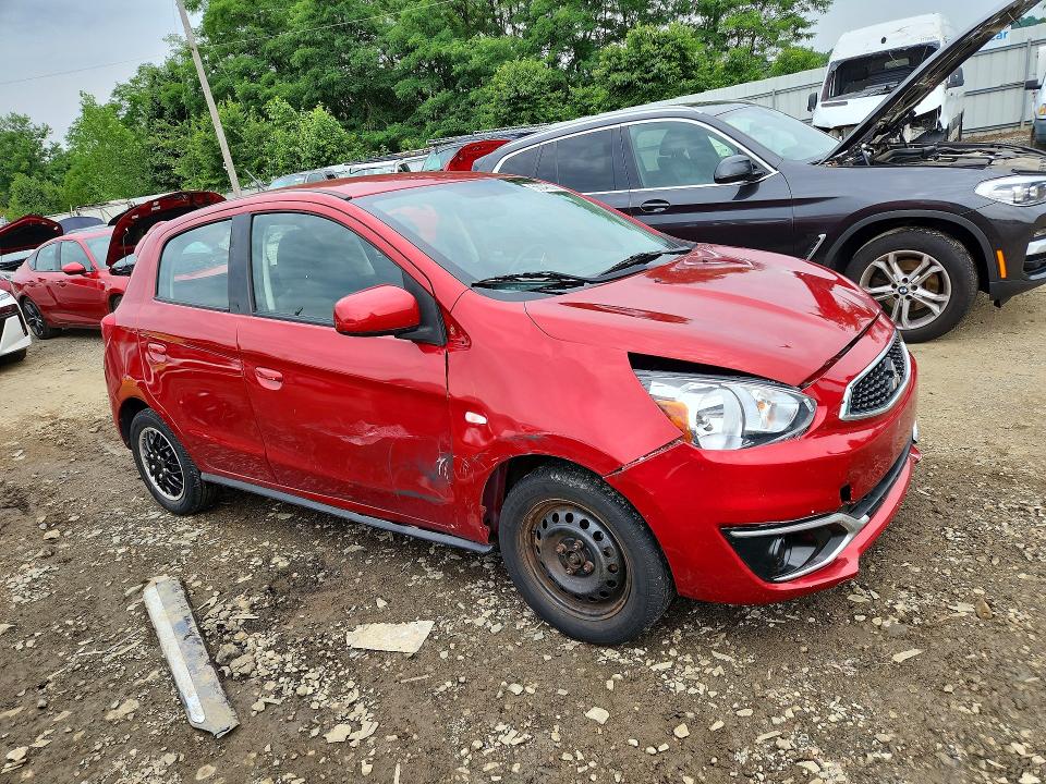 2017 Mitsubishi Mirage მანქანა იყიდება აუქციონზე, vin: ML32A3HJ5HH011693, აუქციონის ნომერი: 56048006