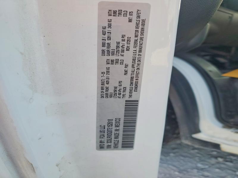 62159236 :رقم المزاد ، 3C6LRVDG8TE152618 vin ، 2026 Ram Promaster 2500 مزاد بيع