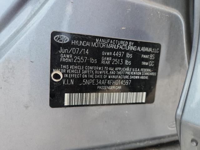 Продажа на аукционе авто 2015 Hyundai Sonata, vin: 5NPE34AF4FH014597, номер лота: 62029306