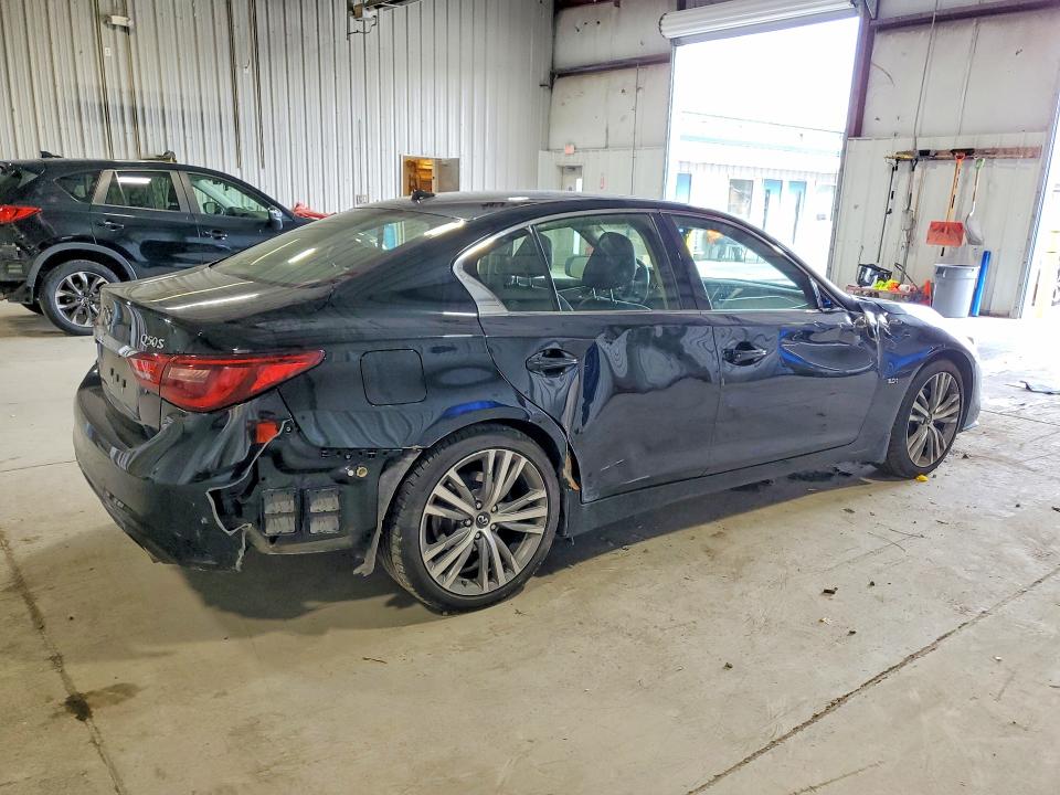2018 Infiniti Q50 მანქანა იყიდება აუქციონზე, vin: JN1EV7AR5JM441374, აუქციონის ნომერი: 61009316