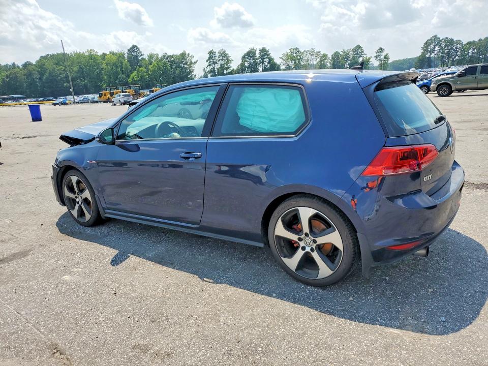 2016 Volkswagen Gti მანქანა იყიდება აუქციონზე, vin: 3VWYT7AU4GM002486, აუქციონის ნომერი: 62526406