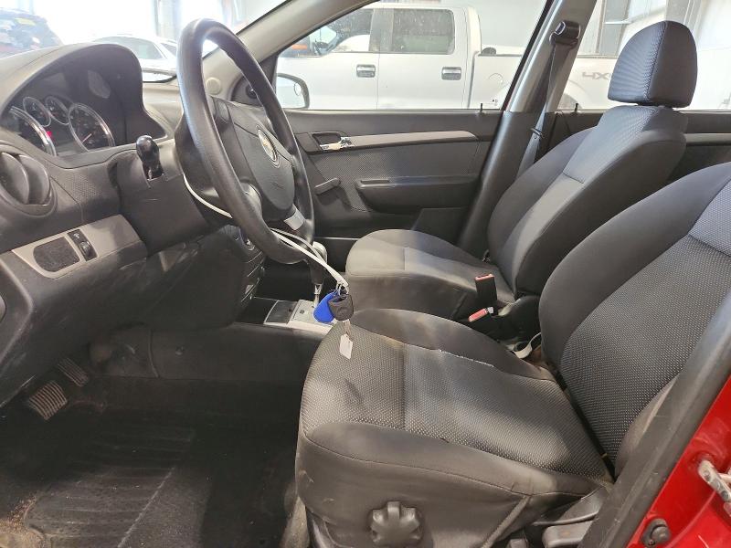 85962865 :رقم المزاد ، KL1TD56E09B657567 vin ، 2009 Chevrolet Aveo مزاد بيع