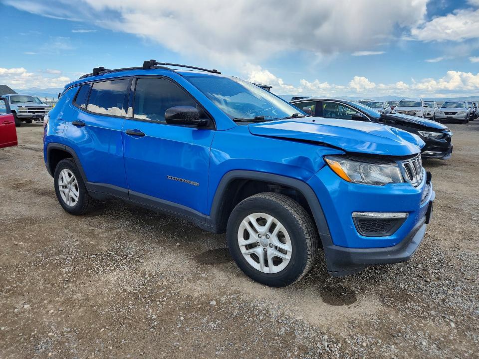 59372176 :رقم المزاد ، 3C4NJDAB9HT640409 vin ، 2017 Jeep Compass مزاد بيع