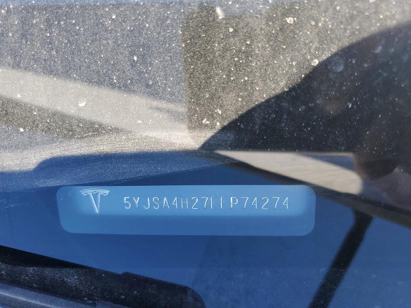 Aukcja sprzedaży 2015 Tesla Model S, vin: 5YJSA4H27FFP74274, numer aukcji: 60588996