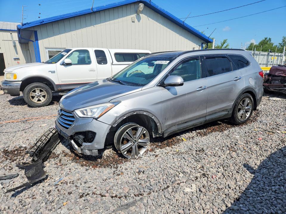2015 Hyundai Santa Fe მანქანა იყიდება აუქციონზე, vin: KM8SRDHF4FU100811, აუქციონის ნომერი: 61204176