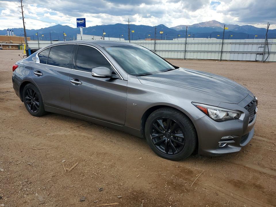 63005736 :رقم المزاد ، JN1BV7AR3EM700002 vin ، 2014 Infiniti Q50 مزاد بيع