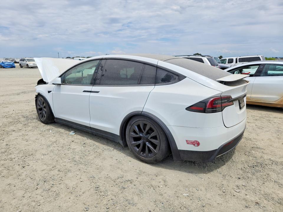 60666086 :رقم المزاد ، 7SAXCBE58RF440202 vin ، 2024 Tesla Model X مزاد بيع