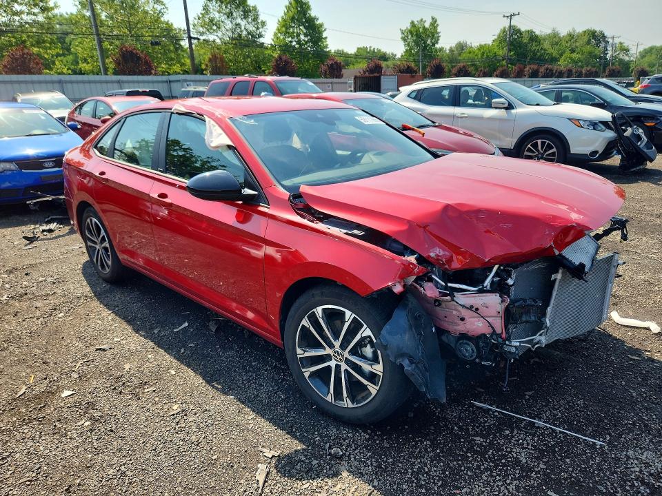 2024 Volkswagen Jetta მანქანა იყიდება აუქციონზე, vin: 3VWBM7BU7RM056062, აუქციონის ნომერი: 59111966