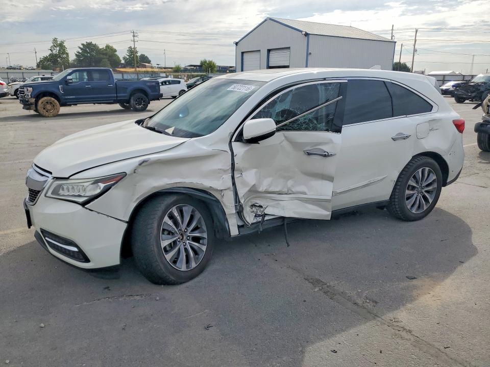 60722116 :رقم المزاد ، 5FRYD3H45EB009297 vin ، 2014 Acura Mdx مزاد بيع