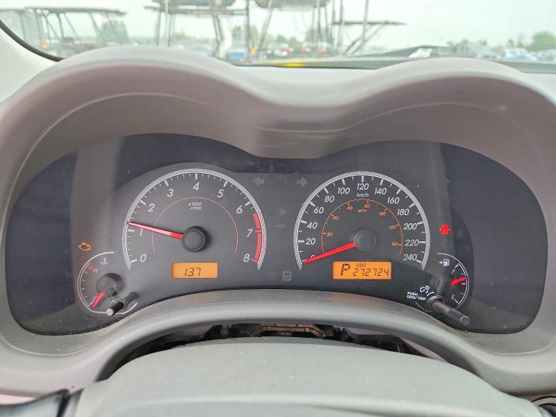 2009 Toyota Corolla მანქანა იყიდება აუქციონზე, vin: 2T1BU40EX9C087702, აუქციონის ნომერი: 55110166